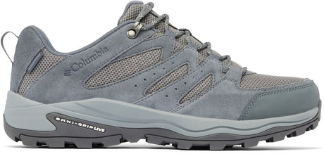 Columbia redmond™ iv low waterproof heren wandelschoenen - graphite, citron haze