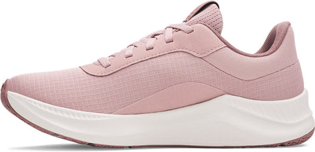 Under armour ua w aurora 3-pnk dames sportschoenen - tourmaline roze - summit wit - maroon mist