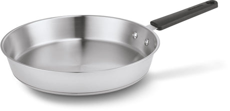 Brabantia enjoyment koekenpan - ø 28 cm - rvs koekenpan - 100% pfas vrij - geschikt voor inductie - roestvrijstalen pan