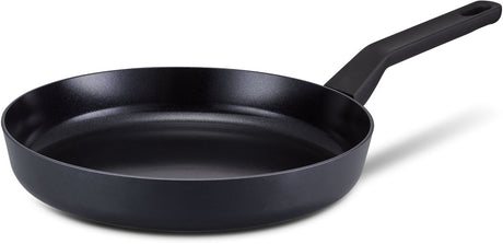 Brabantia onyx r ns koekenpan. ø 24cm – 100% pfas vrij – inductie geschikt- 100% gerecycled lichtgewicht aluminium- hitte werende ergonomische greep- keramische coating – anti aanbaklaag – zwart