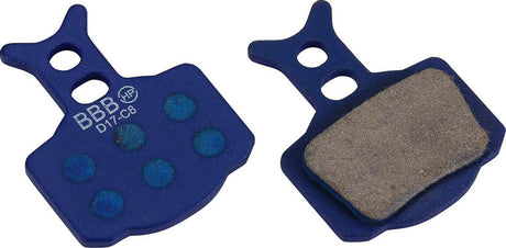 Bbb cycling remblokken discstop compatibel met formula mega schijfremmen bbs-67 - blauw