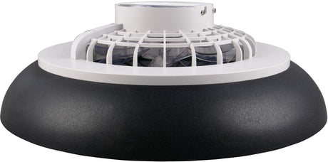 Rl live your light reality svaerholt - ventilator - zwart - incl. 1x smd 34 w - afstandsbediening - geintegreerde dimmer - traploos instelbare lichtkleur - rgbw-kleurenwisselaar - 5 snelheidsniveaus - geheugenfunctie - zomer- en wintermodus - dynamisch li