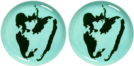 Serax - ottolenghi feast - bord l - azurblauw groen - 26 ø - 2 stuks
