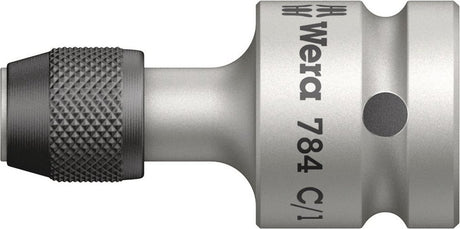 Wera 784 c 1 2 adapter met snelwisselfunctie, 1 4 duim x 50 mm - 1 stuk(s) - 05042760001