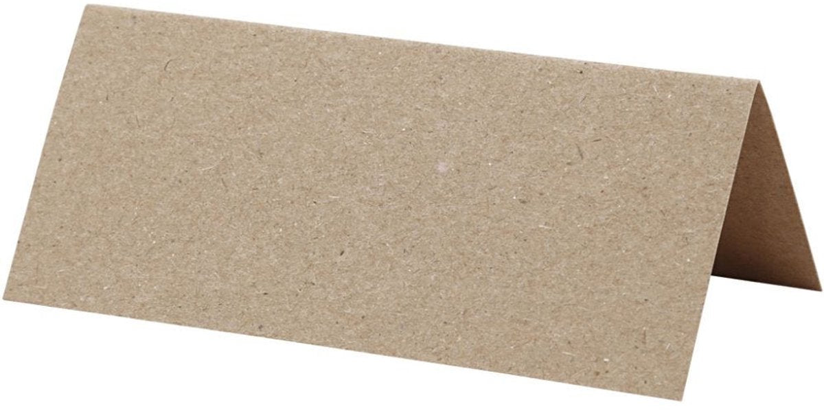 Creativ company naamkaarten naturel, 20st.