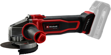 Einhell accu haakse slijper te-ag 18 125-2 li solo - power x-change - 18 v li-ion - ø125 mm - 8.500 t min - max. snijdiepte: 33 mm - excl. accu en lader
