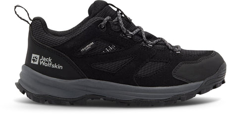 Jack wolfskin vojo tour texapore mid wandelschoenen zwart eu 36 jongens,meisjes