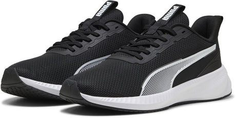 Puma flyer lite 3 unisex sportschoenen - black- white