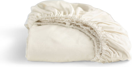 Cinderella - weekend - hoeslaken - tot 25 cm matrashoogte - 100% katoen - 120x200 cm - ivoor