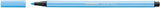 Stabilo pen 68 - viltstift - fluoriserend blauw (68 031)