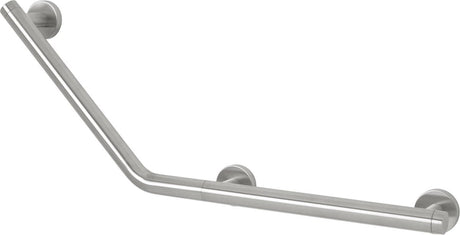 Tiger boston comfort safety - handgreep - wandbeugel links 135º - rvs geborsteld