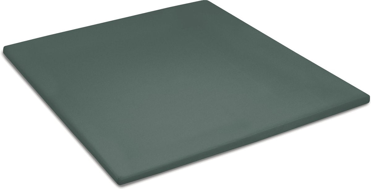 Cinderella - sundays - topper hoeslaken - tot 15 cm matrashoogte - satijn - 100x220 cm - groen