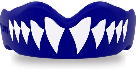 Safejawz gebitsbeschermer extro-series shark blauw wit senior