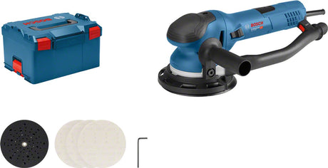 Bosch professional get 75-150 - excenterschuurmachine | 150mm 750w in l-boxx koffer