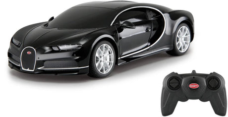Jamara rc voertuig auto - 405136 rc sport auto bugatti chiron - zwart - 2,4ghz rc model kant en klaar - 1:24 bestuurbare auto