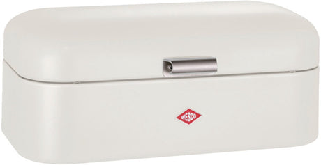 Wesco grandy broodtrommel | 10 liter - maat l | metaal - mat zand | keukenopslag