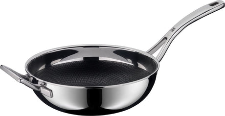Wmf profi resist - wokpan - ø 28 cm - rvs - geschikt voor inductie - anti-aanbaklaag