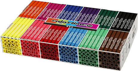 Colortime grootverpakking met 12x24 gekleurde jumbo stiften