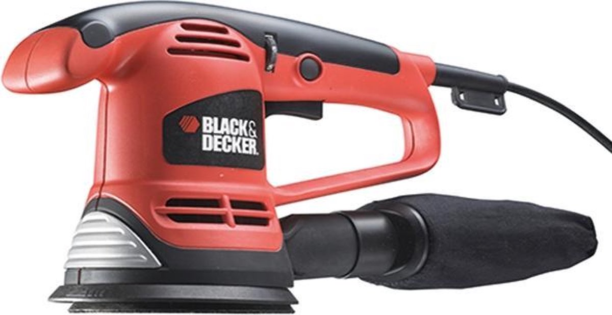 Black+decker 480w excentrische schuurmachine - ka191ek-qs