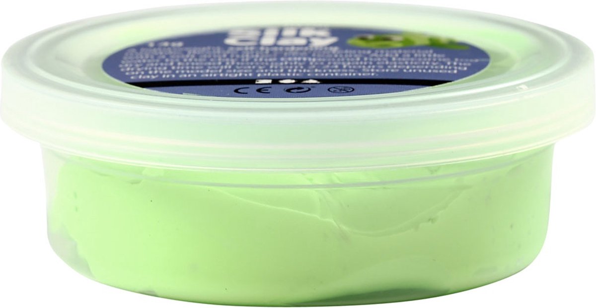 Silk clay - klei - set met 6 neon kleuren