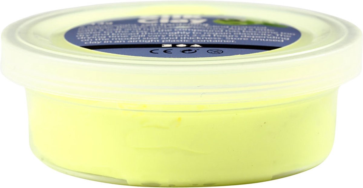 Silk clay - klei - set met 6 neon kleuren