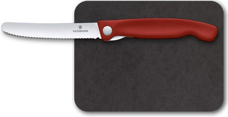 Victorinox swiss classic snijplankset - 2-delig - rood - rvs