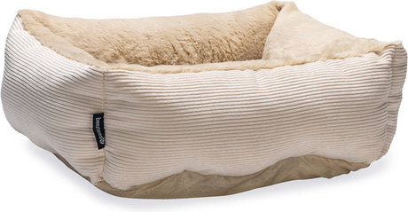 Beeztees moza - kattenmand - pluche - beige - 48x37x15 cm
