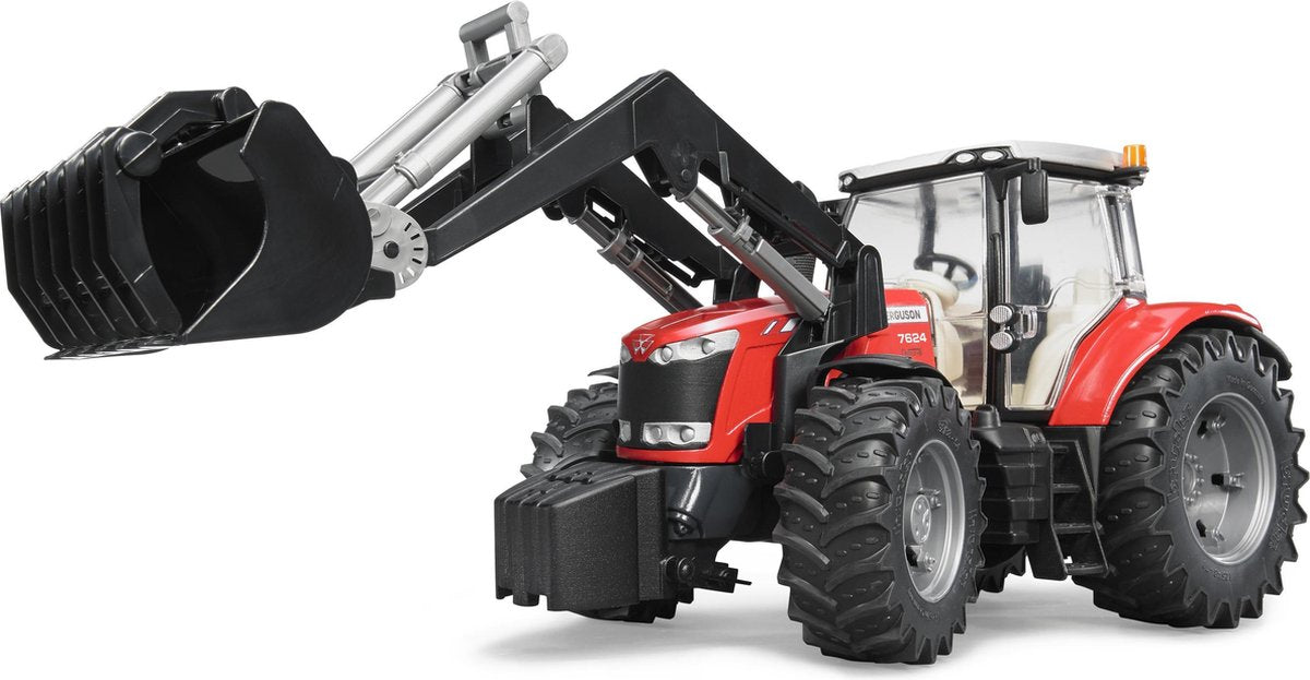 Bruder - massey ferguson 7624 with frontloader (br3047)