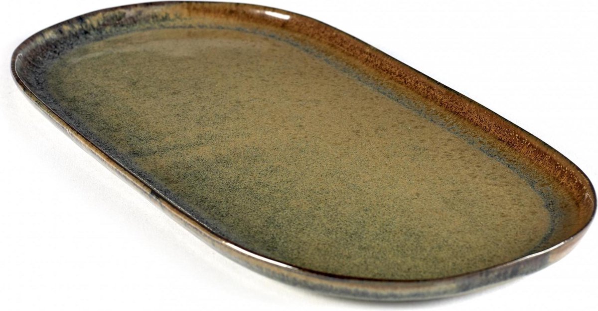 Serax - sergio herman surface - tapasschaal l - indi grijs - 4 stuks