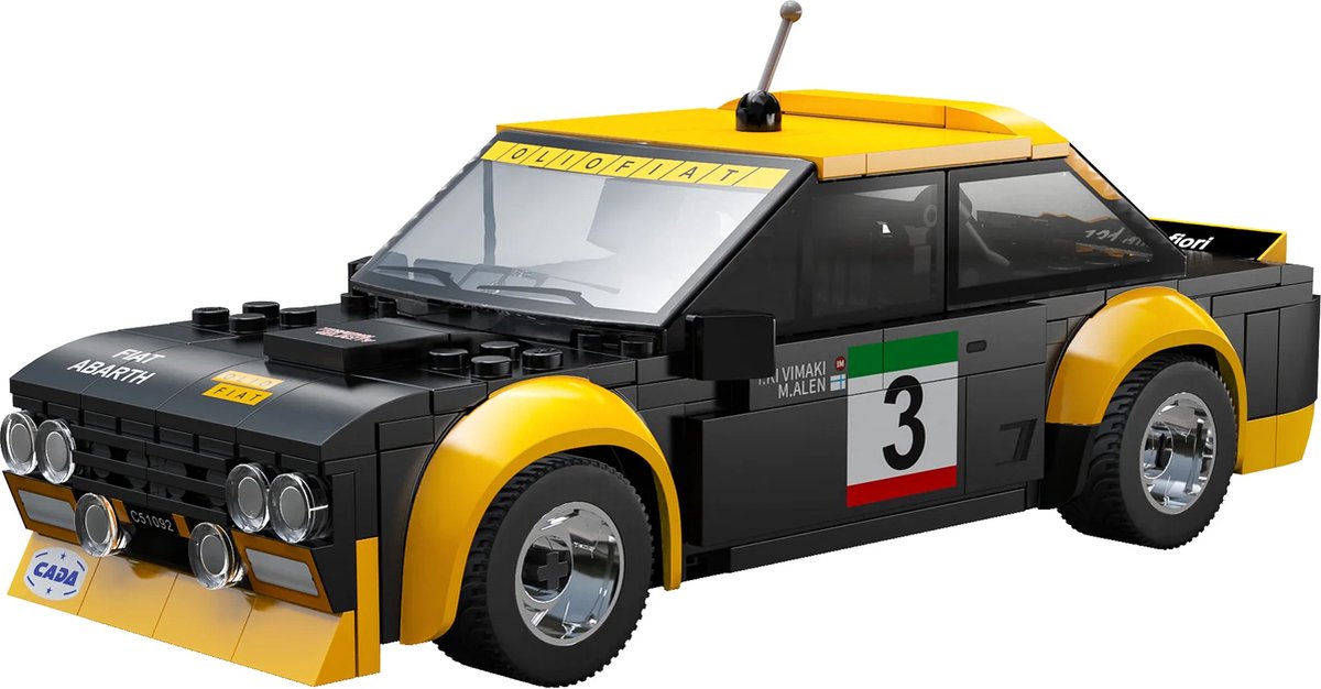 Cada | 1:20 smart chassis - fiat abarth 131 216 stuks schaal 1:20