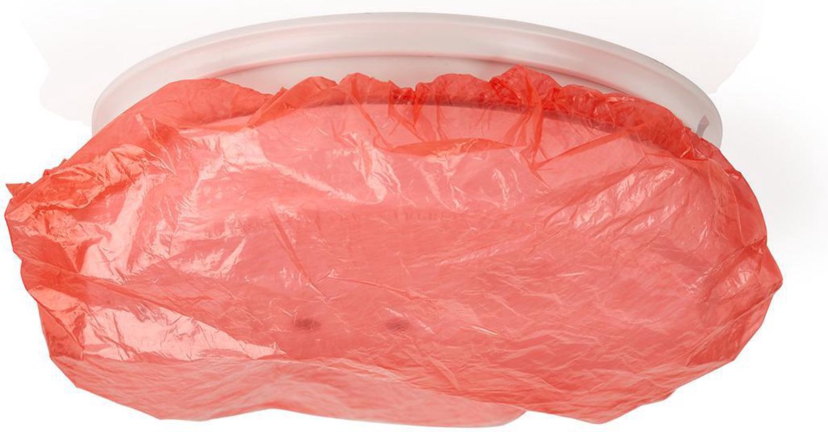 Nedis rookmelder accessoires - diameter: 128.00 mm - pvc - montagesysteem: rubber band - oranje