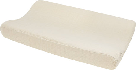 Meyco baby uni aankleedkussenhoes - pre-washed hydrofiel - soft sand - 50x70cm