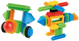 Lobbes speelgoed bv lobbes bouwblokken bristle set - kleurrijke constructie speelgoed 58-delig.