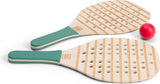 Bs toys houten padel-rackets - padelrackets - padel rackets kinderen - buitenspeelgoed voor kinderen - educatief speelgoed - cadeau kind - houten speelgoed - buiten speelgoed - strandspeelgoed - sport
