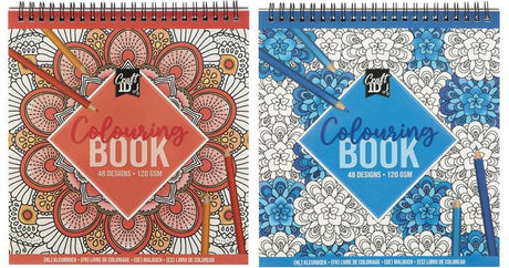 Grafix craft id kleurboek 21x20cm, 24 vel assor