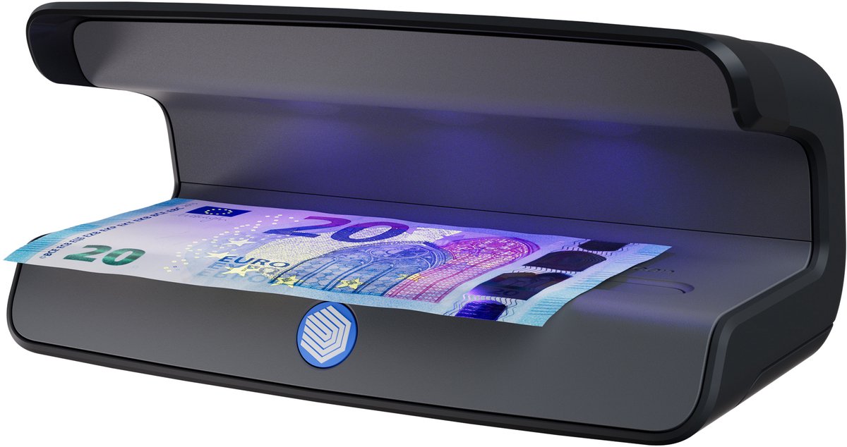 Safescan valsgeld detector 55 uv led zwart