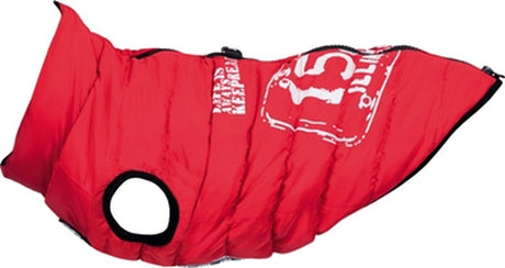 Trixie hondenjas saint-malo met tuig rood maat - 45cm