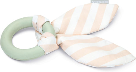 Beeztees puppy tjuwa kauwring - puppy speelgoed - puppy kauwspeelgoed - hondenspeelgoed - grijs - 8,5 cm