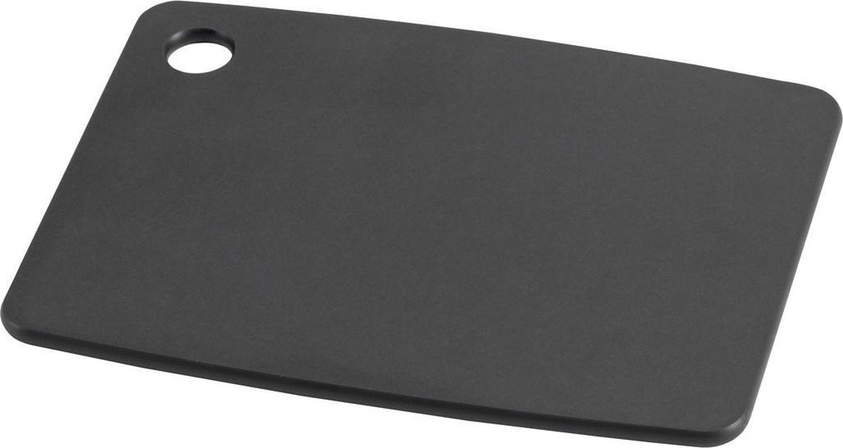 Basic culinair snijplank - 15x20cm - zwart - gerecycled hout