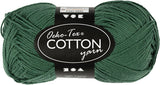 Creativ company katoengaren, donkergroen, 50gr, 170m