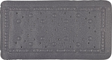 Differnz tutus anti-slip inlegmat bad 68x36cm antraciet