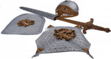 Johntoy ridder verkleedset, 4dlg.