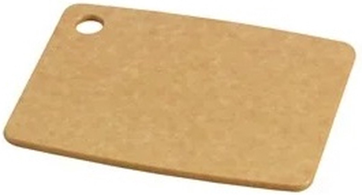 Basic culinair snijplank - 15x20cm - naturel - gereycled hout