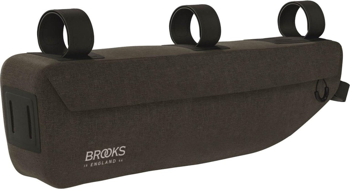 Brooks scape frame bag (3l) - mud green