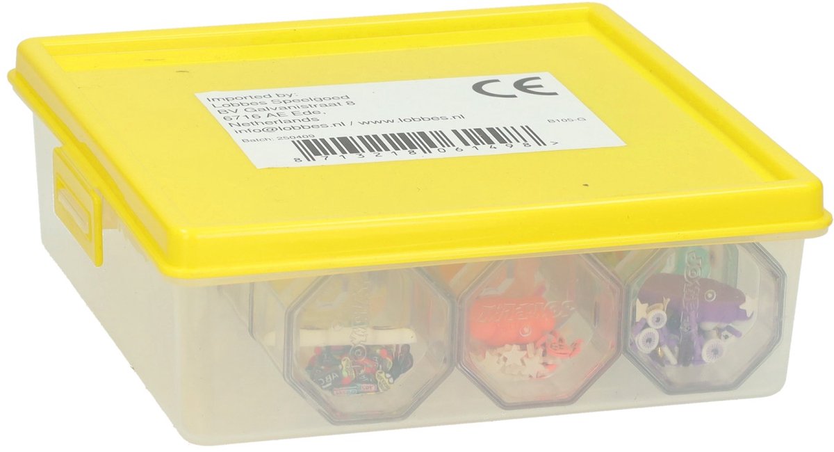 Albatros hengelsport glitter sprinkle stapelbare achthoeken - 12dlg