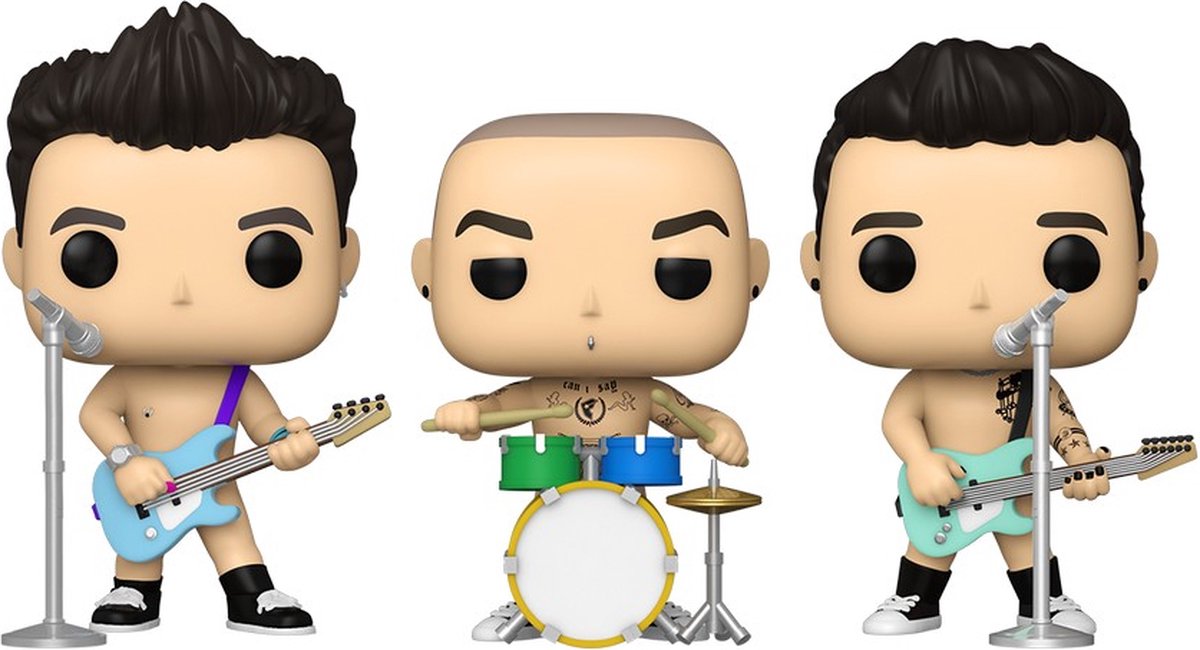 Funko blink-182 - pop! 3-pack figuur - 9cm