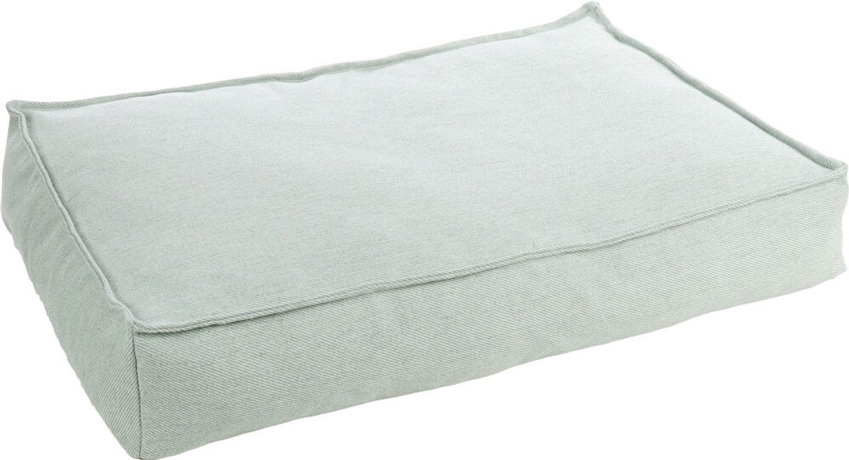 Flamingo orthopedische hondenkussen – premium line – pure luxe hondenkussen 100 x 70 x 18 cm – extra memory foam voor maximaal comfort – baldar hondenkussen groen