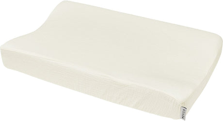 Meyco baby uni aankleedkussenhoes - pre-washed hydrofiel - natural - 50x70cm