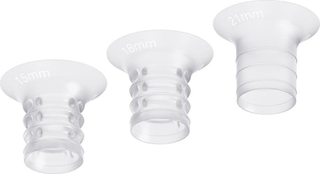 Medela inserts voor borstkolf – 6 stuks in 3 maten (15, 18 21 mm)