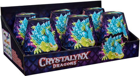 Crystalynx spin master draken speelgoedfiguur crystal lynx 23 cm mini actiefiguur.